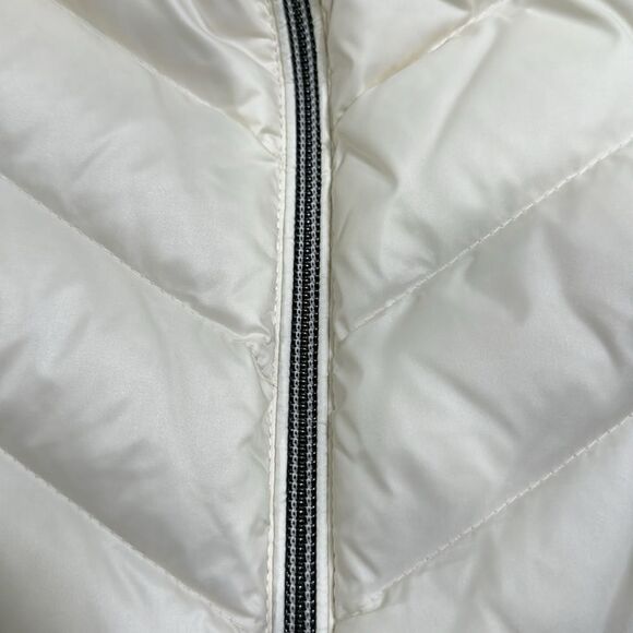 FRANDSEN JENSINE  DOWN VEST. IVORY WHITE - Picture 7 of 9